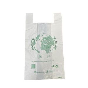 BOLSA ASA CAMISETA UNIDAD 70% RECICLADO 60X70 G200