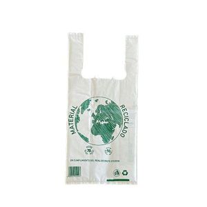 BOLSA ASA CAMISETA UNIDAD 70% RECICLADO 35X50 G200