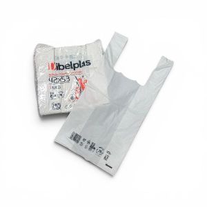 BOLSA ASA KILO BLANCO 70%RECI.DIBELPLAS 42X53 G200