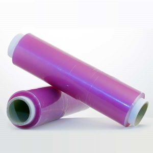 FILM PVC MORADO 8,5 my CATERING 30 X 300 METROS.