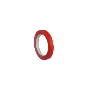 PRECINTO CIERRA BOLSAS PVC ROJO 12X66 MTS.