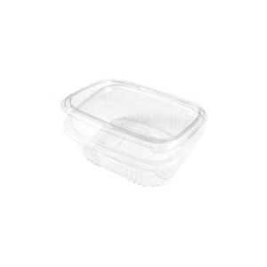 TARRINA BISAGRA PET 375 CC BOCA ESTRECHA (BANDESUR