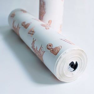 BOBINA DE PAPEL MOSTRADOR BLANCO GENERICO 31 CM.