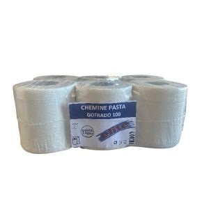 CHEMINE 2 CAPAS PASTA GOFRADA 800 GR. PACK-6