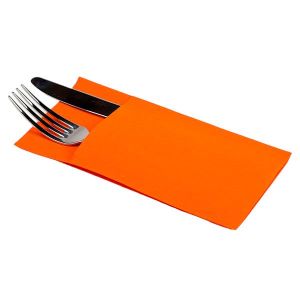 SERVILL. KANGURO PP 40X40 NARANJA PAQ.60 UDS