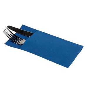 SERVILL. KANGURO PP 40X40 AZUL MARINO PAQ.60 UDS