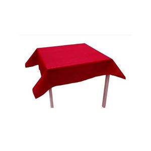 MANTEL NOVOTEX 100X100 ROJO CAJA 150 UD