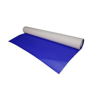 ROLLO MANTEL PAPEL  FONDO AZUL 1X50 MTS.