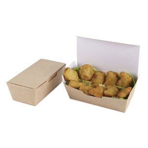 BARQUILLA TAPA TAKE AWAY 165X75X60 CARTON KRAFT