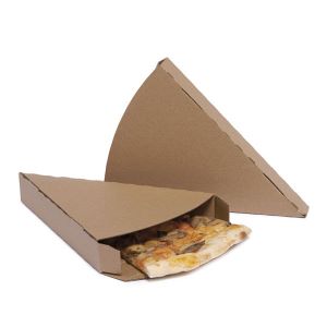 CAJA PORCION PIZZA TAKE AWAY KRAFT 223X185X35