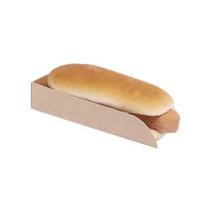 CUNA HOT DOG CARTON KRAFT AUTOMONTABLE 175X50X35MM