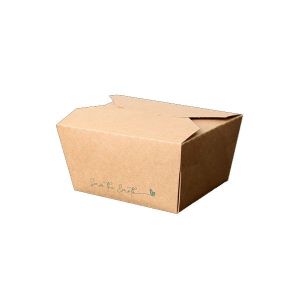 CONTAINER CARTON KRAFT 'Food Lunch' 26 oz 780 CC.