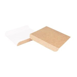 PALA  GOFRE  CARTON KRAFT PEQUENA 135X100X20X20MM.