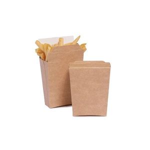 PETACA CHIPS TAKE AWAY CARTON KRAFT 82X42X125 MM