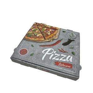 CAJA CARTON PIZZA 30X30X4 - MODELO 