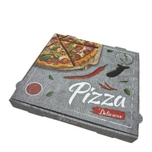CAJA CARTON PIZZA 40X40X4 - MODELO 