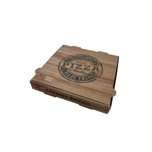 CAJA CARTON PIZZA NATURAL 26X26X4 - MOD. 