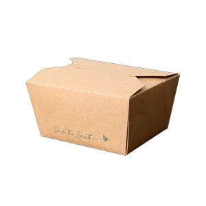 CONTAINER CARTON KRAFT 'Food Lunch' 34 oz 900 CC