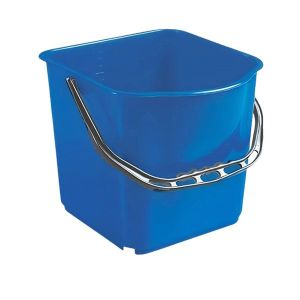 CUBO RECTANGULAR 25 L PARA EQUIPO LIMPIEZA COLORES