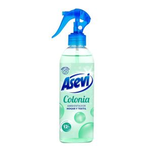 AMBIENTADOR HOGAR Y TEJIDOS ASEVI COLONIA 400 ML.