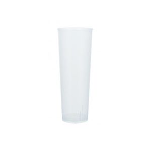 VASO TUBO REUTILIZABLE 330 CC PP TTE. PAQ.10 UDS