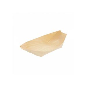 BARQUETA DE MADERA 18,5X10X2,5CM CATERING P/50 UDS