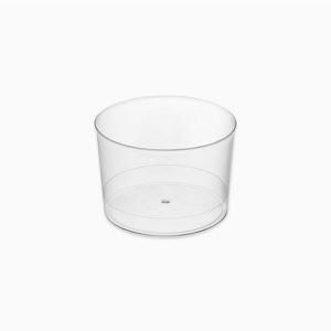 VASO CHIQUITO/VINO PS TTE. 240ML EMBOLSADO PAQ.25