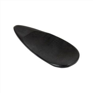 MINI CUCHARA OVALADA BAMBU NEGRO 10X4X0,8CM - P-12