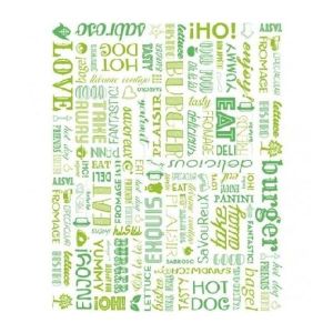 PAPEL ANTIGRASA FORMATO 28X34 PAROLE VERDE 1000 UD