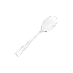MINICUCHARILLA PS TRANSPARENTE 10 CM - PAQ. 50 UDS