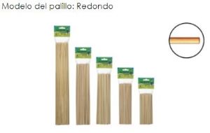 PALO PINCHO BAMBU 15 CM. PAQ.200 UDS.