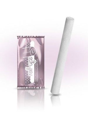 TOALLITA REFRESCANTE ENROLLADA DE LUXE MORADA