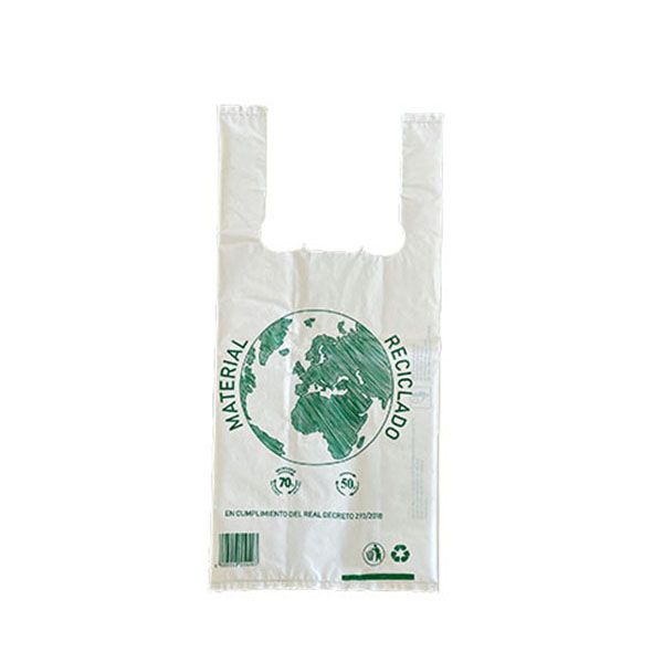 Imagen grande BOLSA ASA CAMISETA UNIDAD 70% RECICLADO 35X50 G200