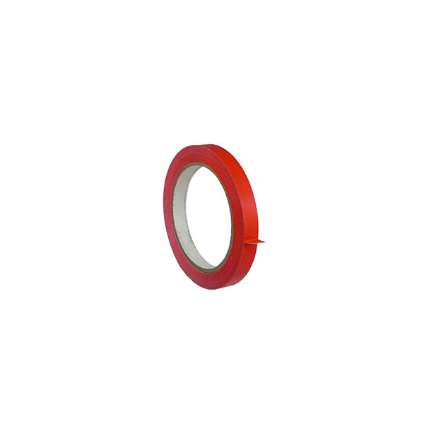 Imagen grande PRECINTO CIERRA BOLSAS PVC ROJO 12X66 MTS.