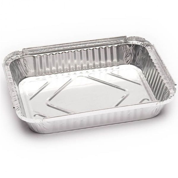 Imagen grande ENVASE ALUMINIO RECTANGULAR 240X188X35 REF.51180
