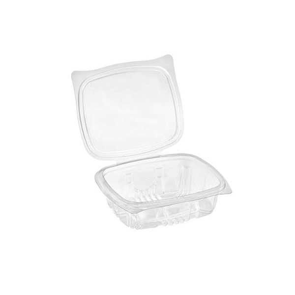 Imagen grande TARRINA BISAGRA PET 370 C.C. BOCA 500 (TERMOFOR)