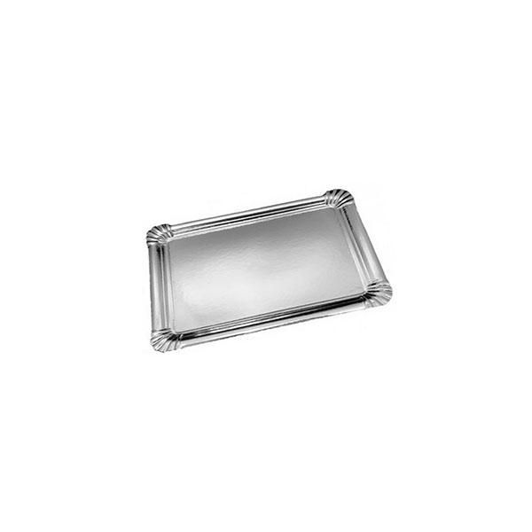 Imagen grande BANDEJA CARTON PLATA 16X23 BAM4