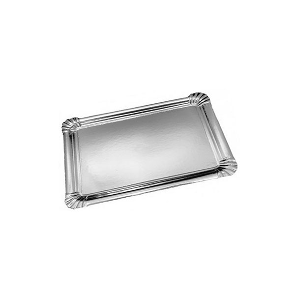 Imagen grande BANDEJA CARTON PLATA 23X31 BAM7
