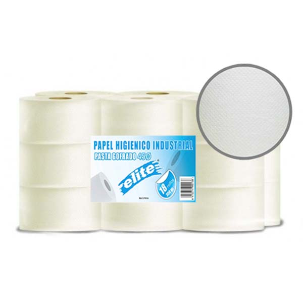 Imagen grande HIGIENICO IND. PASTA GOFRADO 350GR. Ø45, LOTE-18
