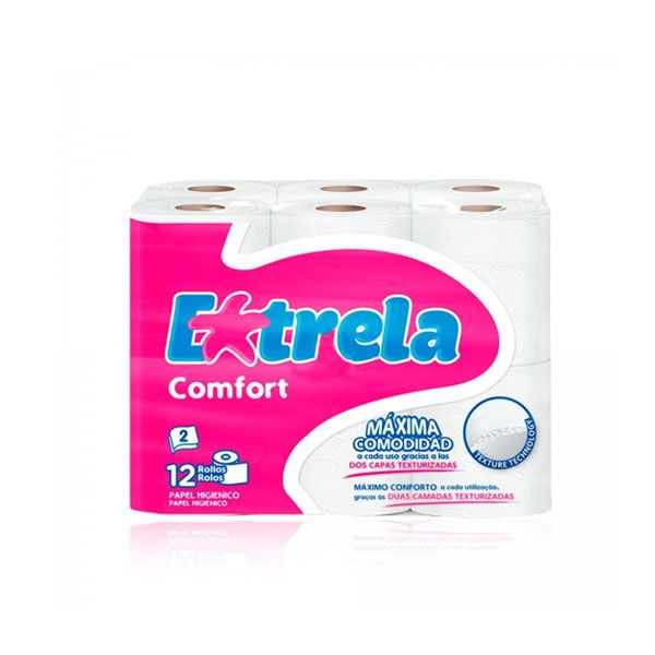 Imagen grande HIGIENICO DOMESTICO 2C EXTRELA 20 MTS. PAQ.12