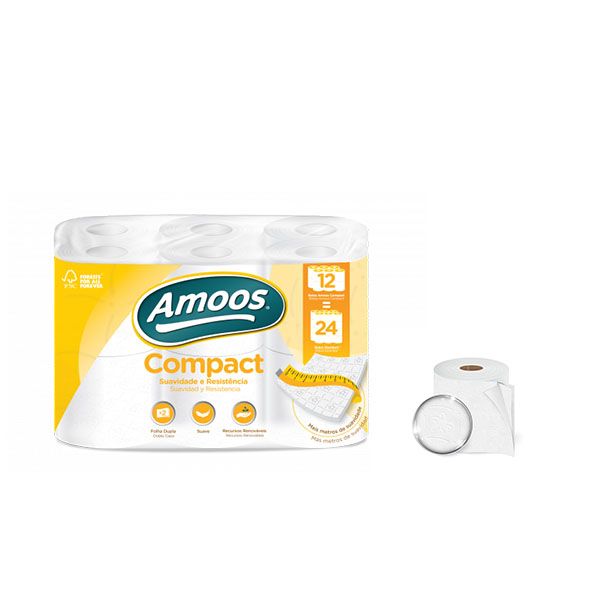 Imagen grande HIGIENICO DOMESTICO AMOOS 35 M. PACK-12