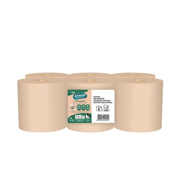 Imagen grande CHEMINE LAMINADO NATURALLY SOFT AMOOS 124M PACK-6