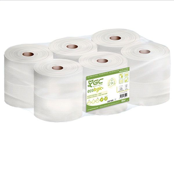 Imagen grande HIGIENICO IND. RECICLADO 730 SERV. ECOLOGIC PAQ.12