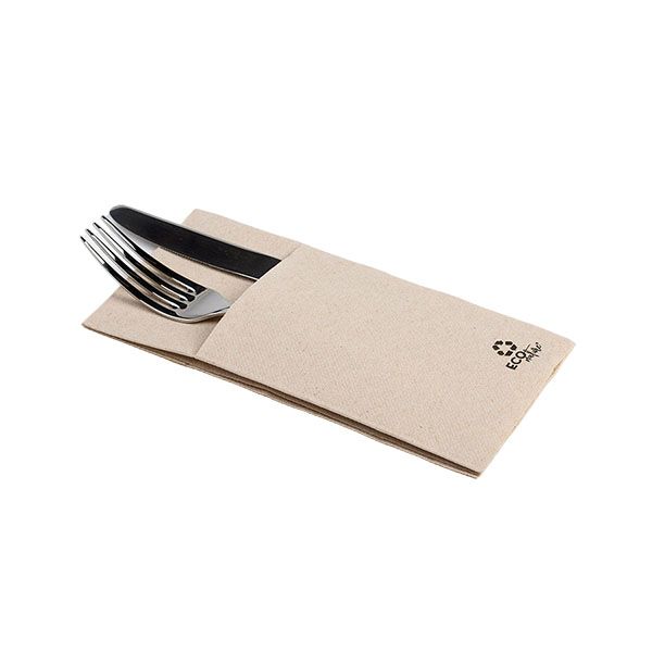 Imagen grande SERVILL. KANGURO PP 40X40 ECO-KRAFT PAQ.60 UDS
