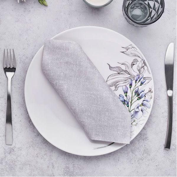 Imagen grande SERVILLETA COTTONTEX 40X40-1/4 SAHARA GRIS PAQ.50
