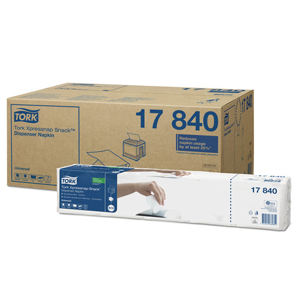 Imagen grande SERVILLETAS 22X22 TORK REF.17840 C/8 PACK 1125 SS