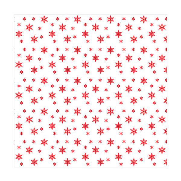 Imagen grande MANTEL PAPEL ESTRELLAS NAVIDAD 100X100 1/8- PAQ 50