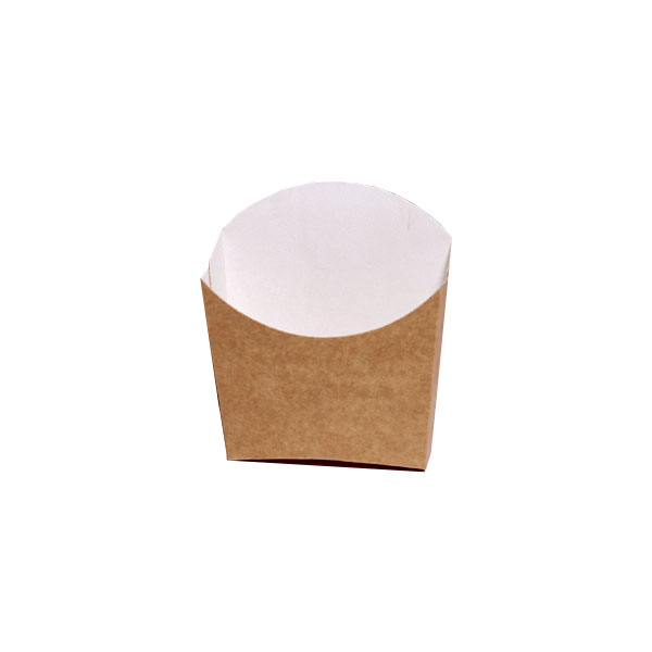 Imagen grande PETACA CHIPS CARTON KRAFT PEQUENA 82X22X90 MM.