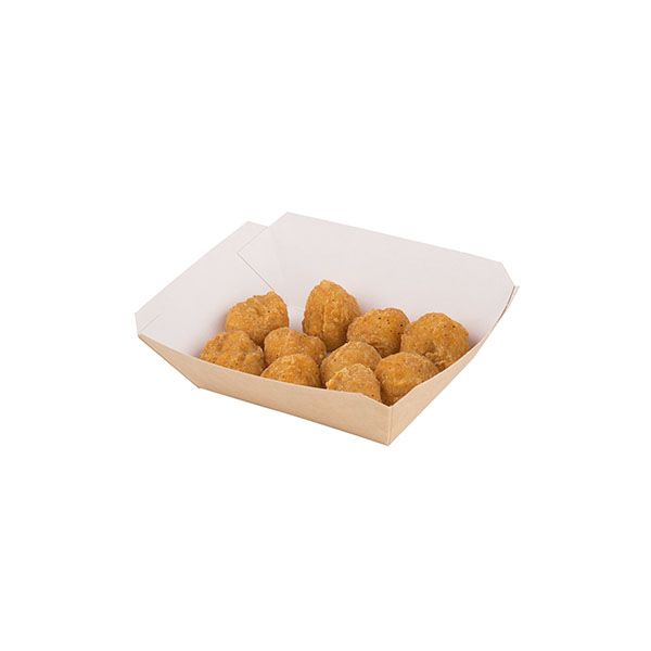 Imagen grande BARQUILLA COMIDA 250 CC. CARTON KRAFT 95X65X42 MM