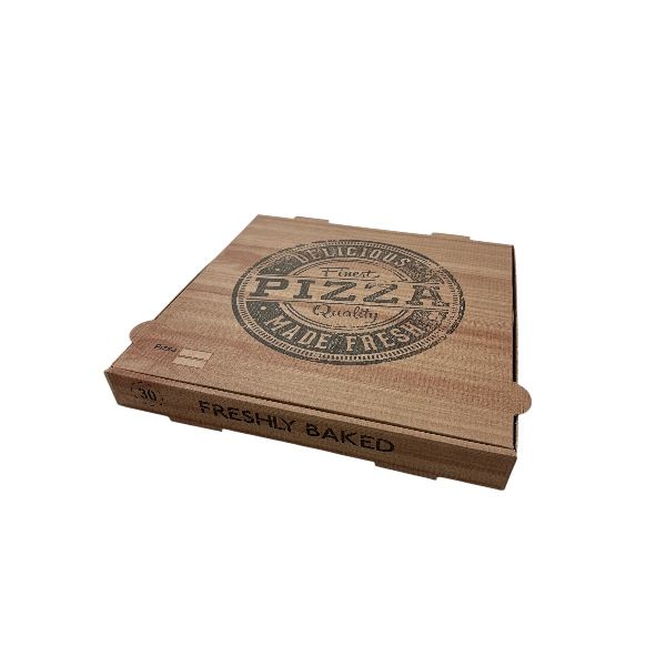 Imagen grande CAJA CARTON PIZZA NATURAL 30X30X4 - MOD. 